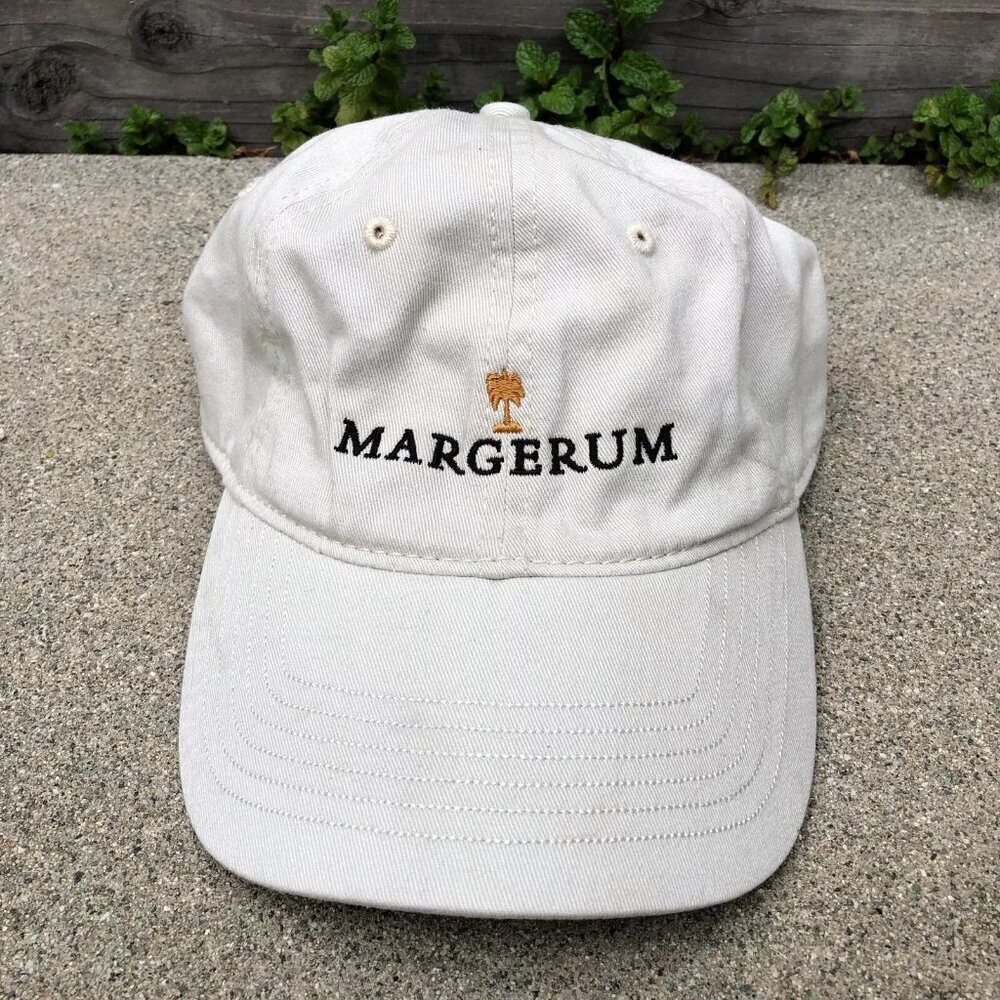 VTG OURAY MARGERUM WINES Dad Hat Men's Khaki Adjustable Baseball Cap Win…​​